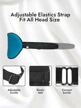 [Teal] SilkSilky-AU Sleep Mask 004