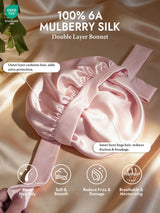 [Pale Mauve] SilkSilky-AU Sleep Cap 002