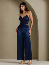 [Dark Blue] SilkSilky-AU Women's Pants 007