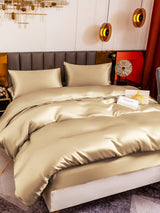 [Beige] SilkSilky-AU 19Momme Bedding Set 003