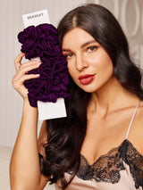 [Deep Purple] SilkSilky-AU Scrunchie 002