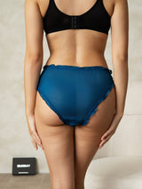 [Teal] SilkSilky-AU Pure Silk Panty 003