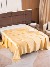 [Champagne] SilkSilky-AU 19Momme Sheet 002