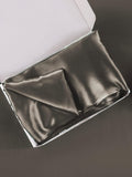 SilkSilky AU 30Momme Pure Silk Pillowcase DarkGray 006