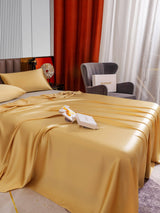 [Champagne] SilkSilky-AU 22Momme Bedding Set 005