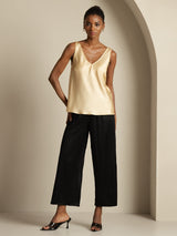 [Champagne] SilkSilky-AU Sleeveless V Neck Camisole 008