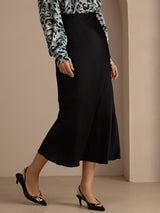 [Black] SilkSilky-AU Skirt 003