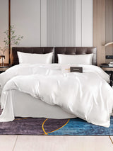 [White] SilkSilky-AU 22Momme Bedding Set 001