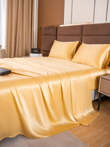 [Champagne] SilkSilky-AU 19Momme Bedding Set 003