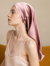 [Pale Mauve] SilkSilky-AU Sleep Cap 001