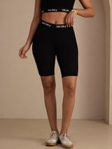 [Black] SilkSilky-AU Womens Shorts 005
