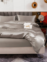 [Gray] SilkSilky-AU 19Momme Bedding Set 006