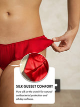 [Red] SilkSilky-AU Panty 004
