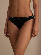 [Black] SilkSilky-AU Panty 001