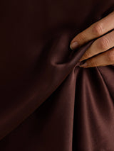 [Brown] SilkSilky-AU Spaghetti Strap V Neck Camisole 005