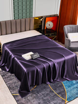 [Deep Purple] SilkSilky-AU 25Momme Sheet 001