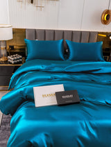 [Teal] SilkSilky-AU 19Momme Bedding Set 005