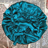 SilkSilky AU Pure Silk Sleep Cap Teal 004