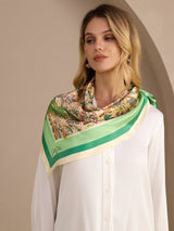 [Sand Crocodile] SilkSilky-AU Scarf 003