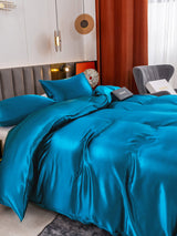 [Teal] SilkSilky-AU 19Momme Bedding Set 005