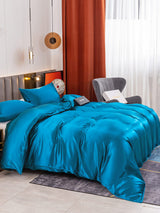 [Teal] SilkSilky-AU 19Momme Bedding Set 003