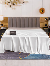 [White] SilkSilky-AU 19Momme Sheet 002