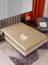 [Beige] SilkSilky-AU 22Momme Sheet 002