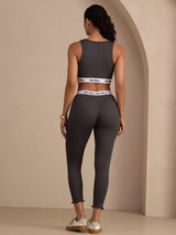 [Gray] SilkSilky-AU Womens Pants 002