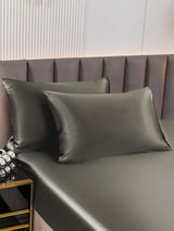 [Dark Gray] SilkSilky-AU 19Momme Pure Silk Pillowcase 003