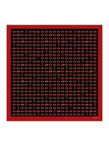[Black Cherry] SilkSilky-AU Scarf 001