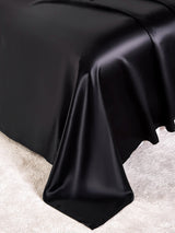 [Black] SilkSilky-AU 22Momme Pure Silk Bedding Set 007,