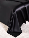 SilkSilky AU 22Momme Pure Silk Bedding Set Black 006