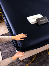 [Dark Blue] SilkSilky-AU 25Momme Sheet 006