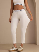 [White] SilkSilky-AU Womens Pants 005