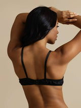 [Black] SilkSilky-AU Bra 002
