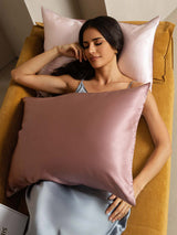 [PaleMauve+LightPink] SilkSilky-AU 22Momme Pure Silk Pillowcase 004