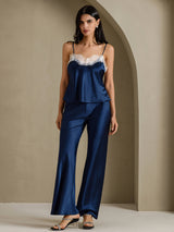 [Dark Blue] SilkSilky-AU Women's Pants 004