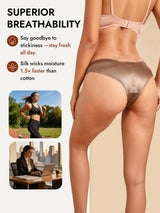 [Khaki] SilkSilky-AU Panty 004