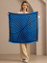 [Blue Arcs] SilkSilky-AU Scarf 004