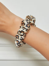 [Leopard] SilkSilky-AU Scrunchie 001