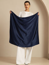 [Dark Blue] SilkSilky-AU Scarf 001