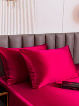 [Wine] SilkSilky-AU 22Momme Pure Silk Pillowcase 002