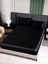 [Black] SilkSilky-AU 25Momme Bedding Set 005