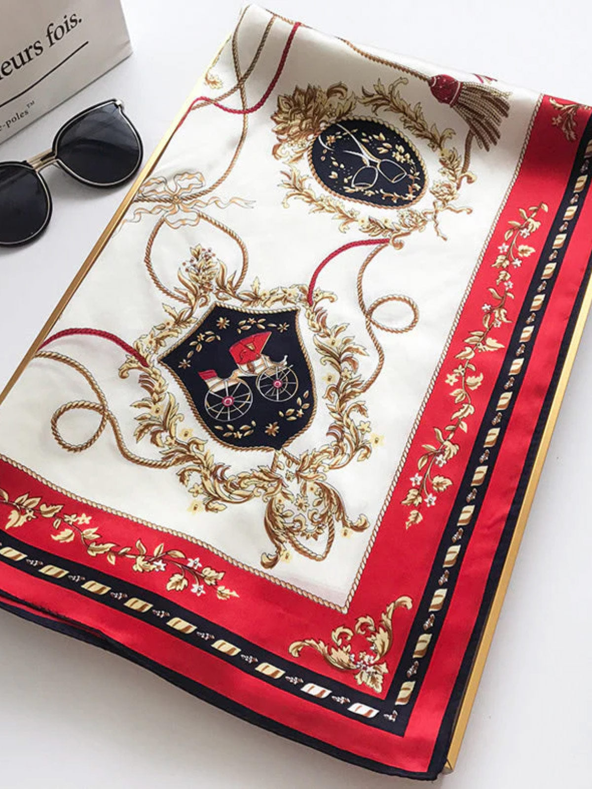 [P001] SilkSilky-AU Pure Silk Scarf 005,