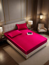 [Wine] SilkSilky-AU 19Momme Bedding Set 001