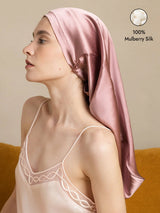 [Pale Mauve] SilkSilky-AU Sleep Cap 001