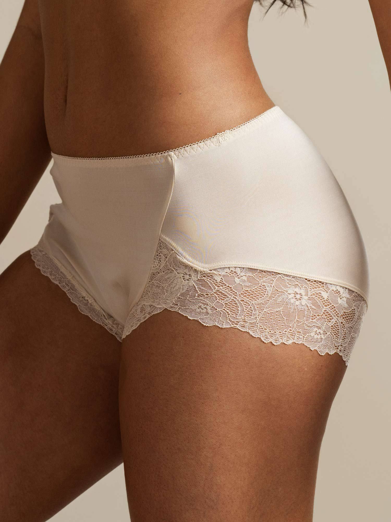[Beige] SilkSilky-AU Pure Silk Panty 003,