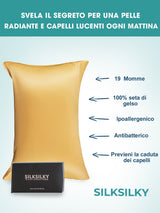 [Champagne] SilkSilky-AU 19Momme Pure Silk Pillowcase 003
