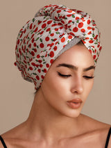 [Cherry] SilkSilky-AU Hair Towel Wrap 004