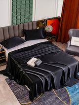 [Black] SilkSilky-AU 25Momme Bedding Set 002